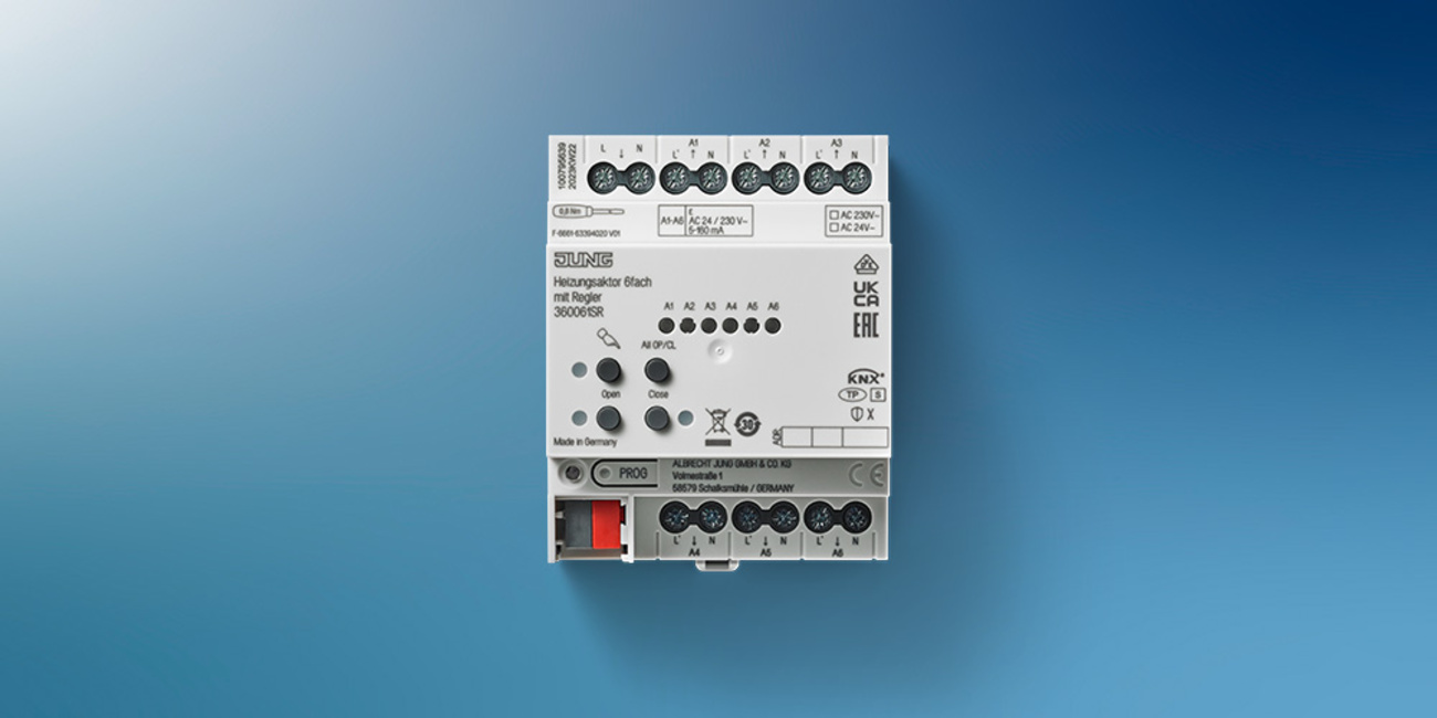 KNX Heizungsaktor 6-fach bei Elektro-Hamann in Erfurt